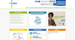 Desktop Screenshot of infoenergie-centre.org