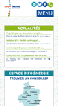 Mobile Screenshot of infoenergie-centre.org